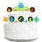 Big Dot of Happiness Monster Bash - Little Monster Birthday Party Cake Decorating Kit - Happy Birthday Cake Topper Set - 11 Pieces